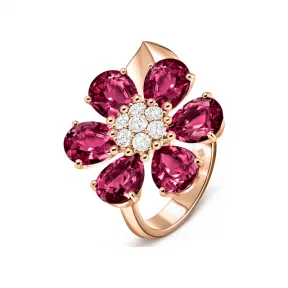 梵克雅宝/Van Cleef & Arpels Fleurs d’Hawaï戒指 VCARPHK500