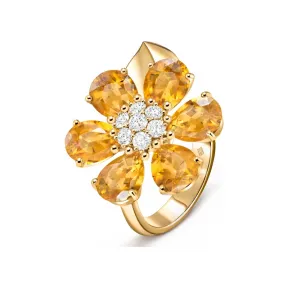 梵克雅宝/Van Cleef & Arpels Fleurs d'Hawaï戒指 VCARPHK700