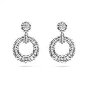 梵克雅宝/Van Cleef & Arpels Perlée diamonds耳环 VCARPMBF00