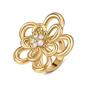 梵克雅宝/Van Cleef & Arpels Flowerlace戒指 VCARPME300