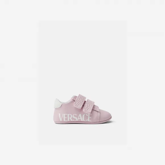 范思哲/Versace 儿童新生儿系列 Logo婴儿鞋 1003824-1A06095-2PE90