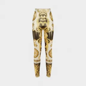 范思哲/Versace Barocco SS'92 印花打底裤 A79257-A225589_A7008