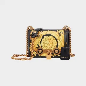 范思哲/Versace Barocco Icon 小号单肩包 DBFG305-DV2BAR_K4MCT