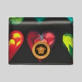 范思哲/Versace Love Versace印花折叠钱包 DPDG704-D2VRH_DNMOT