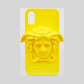 范思哲/Versace 美杜莎iPhone X硅胶手机套 DPY7314M-DPCME_DX5