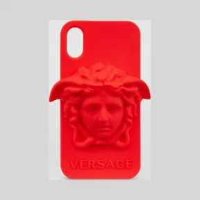 范思哲/Versace 美杜莎iPhone X硅胶手机套 DPY7314M-DPCME_KR3