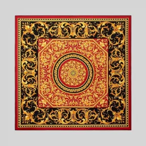 Versace  Le Pop Classique印花方巾 IFO9001-A233144_A7207