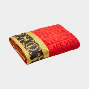 范思哲/Versace I ♡ Baroque提花浴巾 ZTO191402-ZCOSP052_Z4003