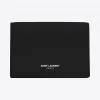 伊夫圣罗兰/Yves Saint laurent 经典 Saint Laurent Paris 黑色真皮名片夹 360433B6