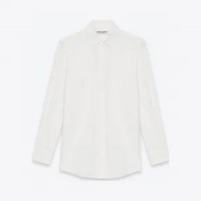 伊夫圣罗兰/Yves Saint laurent 白色丝绉PARIS领衬衫 395733YYD029000