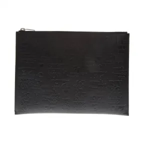 伊夫圣罗兰/Yves Saint laurent 黑色印花皮革平板电脑支架 3972950UA261000