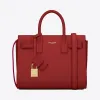 伊夫圣罗兰/Yves Saint laurent 经典 nano sac de jour 大红色真皮手袋 398711BOO0J