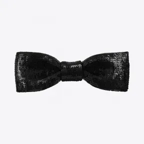 伊夫圣罗兰/Yves Saint laurent 黑色丝绸和亮片领结 4625214Y5651000