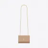 伊夫圣罗兰/Yves Saint laurent kate小号粒面压印皮革链条手袋 469390BOW012721