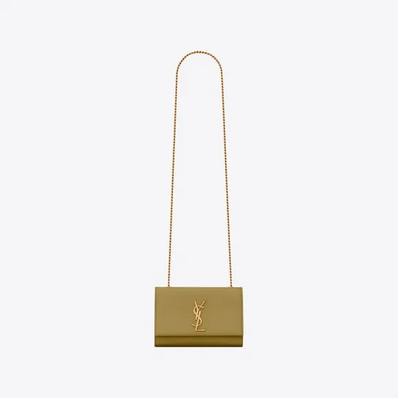 伊夫圣罗兰/Yves Saint laurent kate粒面压印皮革小号链条包 469390BOW0W3321