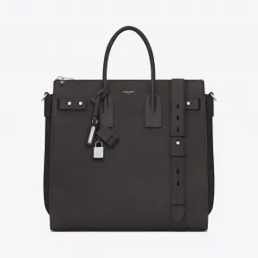 伊夫圣罗兰/Yves Saint laurent sac de jour souple north/south 灰色细粒纹理真皮