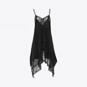 伊夫圣罗兰/Yves Saint laurent 在黑白有机双绉的迷你内衣 483390Y100W1000