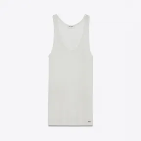 伊夫圣罗兰/Yves Saint laurent 象牙白无袖针织衫  493605YB2OZ9502