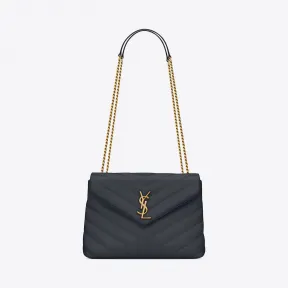 伊夫圣罗兰/Yves Saint laurent LOULOU 小号Y形提花真皮包 494699DV7271251