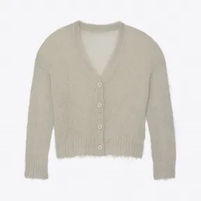 伊夫圣罗兰/Yves Saint laurent 在雾马海毛的校队开衫 498077YA2HQ9910