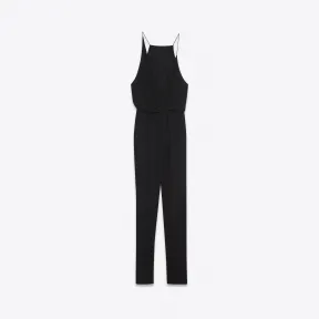 伊夫圣罗兰/Yves Saint laurent 黑色粘胶巴里纱组合裤 499878Y008S1000