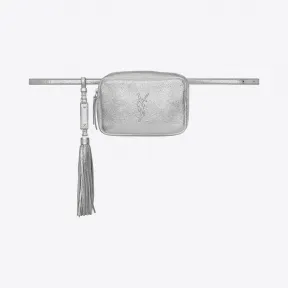 伊夫圣罗兰/Yves Saint laurent LOU belt bag in patinated leather 50597