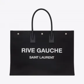 伊夫圣罗兰/Yves Saint laurent RIVE GAUCHE 斜纹帆布托特包 50941596N9D1070