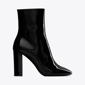 伊夫圣罗兰/Yves Saint laurent LOU漆皮踝靴 5274180NPVV1000
