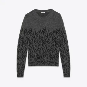 伊夫圣罗兰/Yves Saint laurent Boomerang提花毛衣 545496YA2YG1407