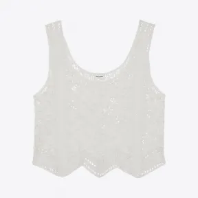 伊夫圣罗兰/Yves Saint laurent 钩编背心 550274YA2YJ9502