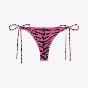 伊夫圣罗兰/Yves Saint laurent 80年代风格斑马印花打结泳裤 553627Y317V5620