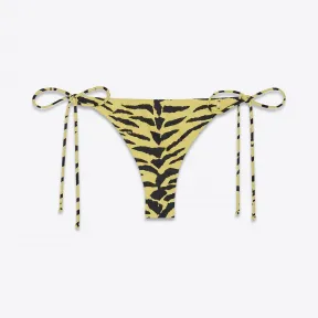 伊夫圣罗兰/Yves Saint laurent 80年代风格斑马印花打结泳裤 553627Y317V7264