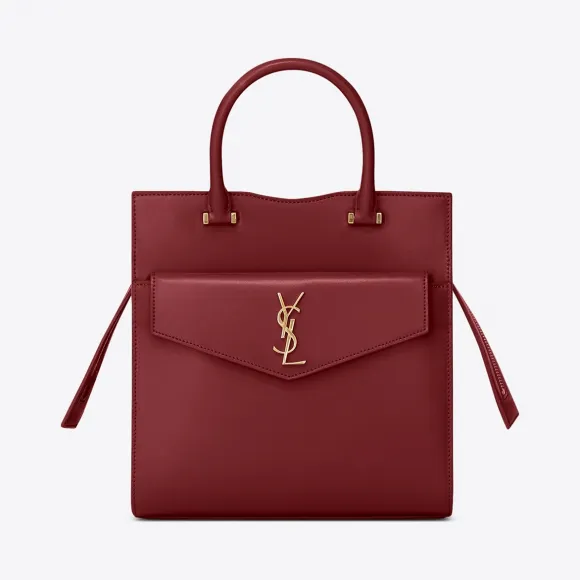 伊夫圣罗兰/Yves Saint laurent UPTOWN 小号镜面皮手提袋 56120303P0J6146