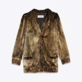 伊夫圣罗兰/Yves Saint laurent 金属貂皮开衫 563660Y7PR21039