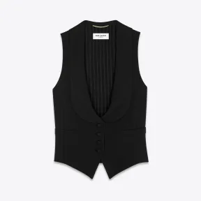 伊夫圣罗兰/Yves Saint laurent Saint Laurent华达呢背心 568458Y404W1000