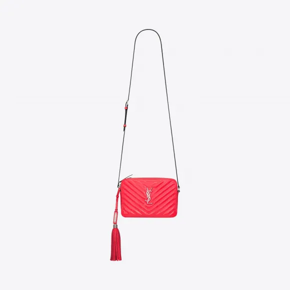 伊夫圣罗兰/Yves Saint laurent LOU 绗缝漆皮相机包 5744941DL066644