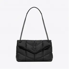 伊夫圣罗兰/Yves Saint laurent 女士 LOULOU PUFFER缝小羊皮小包 5774761EL081000