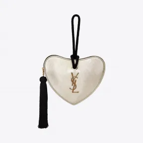 伊夫圣罗兰/Yves Saint laurent MONOGRAM 心形层压真皮手抓包 58493209E1W7160