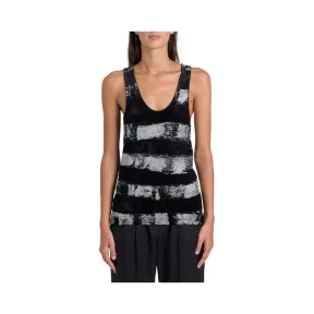 伊夫圣罗兰/Yves Saint laurent 带被毁金属带的背心 590362YBLN21081