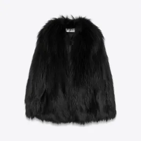 伊夫圣罗兰/Yves Saint laurent 女士 狐狸皮披肩 593570Y7NI21000