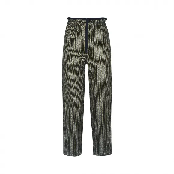 伊夫圣罗兰/Yves Saint laurent 条纹九分裤 605527Y3A561055