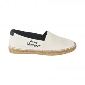 伊夫圣罗兰/Yves Saint laurent 刺绣麻绳底帆布鞋 6059511P2109380