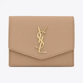 伊夫圣罗兰/Yves Saint laurent UPTOWN粒面压印皮革名片夹 6076851GF0J2721