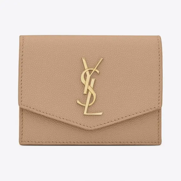 伊夫圣罗兰/Yves Saint laurent UPTOWN粒面压印皮革名片夹 6076851GF0J2721