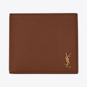 伊夫圣罗兰/Yves Saint laurent tiny monogram横款粒面皮革钱包，搭配零钱袋 610193DTI0W2126