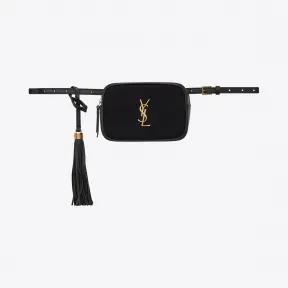 伊夫圣罗兰/Yves Saint laurent LOU帆布和皮革腰包 614040HZD5J1000