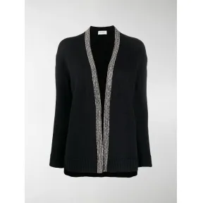 伊夫圣罗兰/Yves Saint laurent 女士 串珠的羊毛混纺开衫 614581YAOQ21067