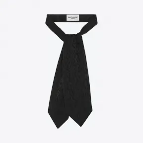 伊夫圣罗兰/Yves Saint laurent 大号迷彩真丝提花领结