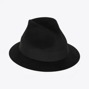 伊夫圣罗兰/Yves Saint laurent 兔毛毡爵士帽