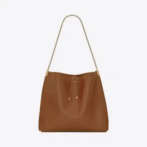 伊夫圣罗兰/Yves Saint laurent SUZANNE中号光滑皮革流浪包 63480411C0W6309